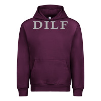 Mauve Wine dilf Urban Hoodie - linhVisuals