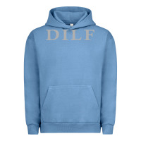 Pigment Pebble Blue dilf Urban Hoodie - linhVisuals