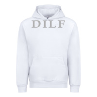 White dilf Urban Hoodie - linhVisuals