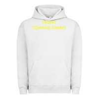 Pigment Lunar Rock FRONT TOWARD ENEMY Urban Hoodie - linhVisuals