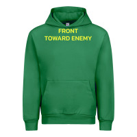 Emerald FRONT TOWARD ENEMY Urban Hoodie - linhVisuals