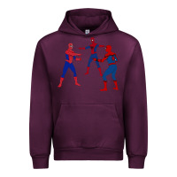 Mauve Wine spidey meme Urban Hoodie - linhVisuals