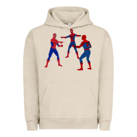 Pigment French Oak spidey meme Urban Hoodie - linhVisuals