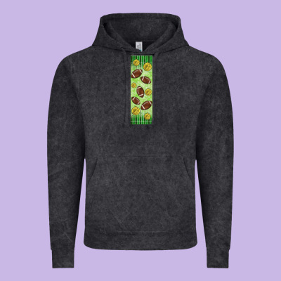 American Football With Lightning Bolt  Pen Wrap Vintage Hoodie Designed By Bundleandbundleshop