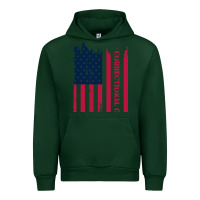 Forest Green correctional officer shirts   correctional prison officer thin silver Urban Hoodie - linhVisuals