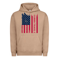 Pigment Burro correctional officer shirts   correctional prison officer thin silver Urban Hoodie - linhVisuals