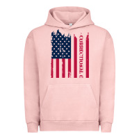 Pigment Salmon correctional officer shirts   correctional prison officer thin silver Urban Hoodie - linhVisuals