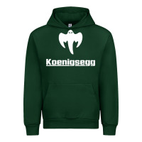 Forest Green ghost koenisegg Urban Hoodie - linhVisuals
