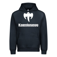 Navy ghost koenisegg Urban Hoodie - linhVisuals