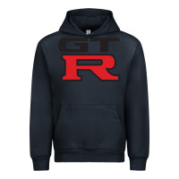 Navy gtr Urban Hoodie - linhVisuals
