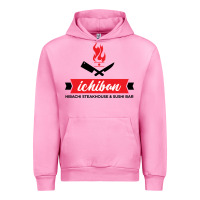 Fuchsia Pink ichiban steakhouse Urban Hoodie - linhVisuals