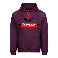 Mauve Wine ichiban steakhouse Urban Hoodie - linhVisuals