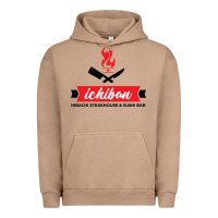 Pigment Burro ichiban steakhouse Urban Hoodie - linhVisuals