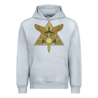Heather Grey hexside covens Urban Hoodie - linhVisuals