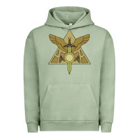 Pigment Oil Green hexside covens Urban Hoodie - linhVisuals