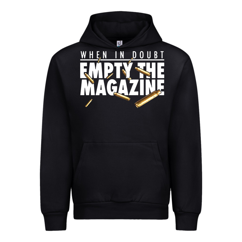 When In Doubt Empty The Magazine Urban Hoodie by linhVisuals | Teevron