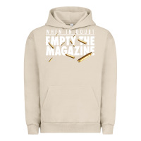 Pigment French Oak when in doubt empty the magazine Urban Hoodie - linhVisuals
