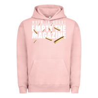 Pigment Salmon when in doubt empty the magazine Urban Hoodie - linhVisuals