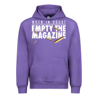 Tulip when in doubt empty the magazine Urban Hoodie - linhVisuals