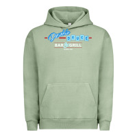 Pigment Oil Green roadhouse double deuce Urban Hoodie - linhVisuals