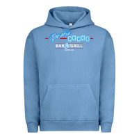 Pigment Pebble Blue roadhouse double deuce Urban Hoodie - linhVisuals
