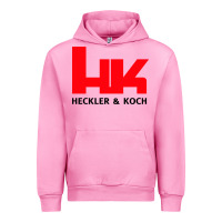 Fuchsia Pink hk black Urban Hoodie - linhVisuals