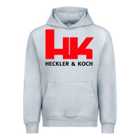 Heather Grey hk black Urban Hoodie - linhVisuals