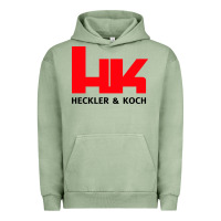 Pigment Oil Green hk black Urban Hoodie - linhVisuals