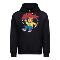 Black Funko Up Arthur Urban Hoodie - linhVisuals
