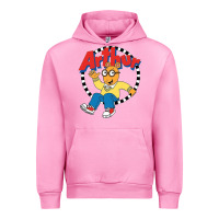 Fuchsia Pink Funko Up Arthur Urban Hoodie - linhVisuals