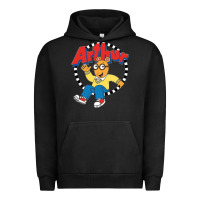 Pigment Black Funko Up Arthur Urban Hoodie - linhVisuals