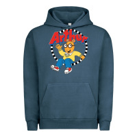 Pigment Midnight Navy Funko Up Arthur Urban Hoodie - linhVisuals