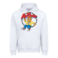 White Funko Up Arthur Urban Hoodie - linhVisuals