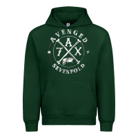 Forest Green avenged sevenfold 13 Urban Hoodie - linhVisuals