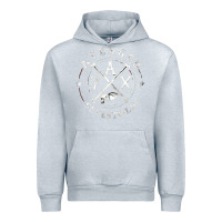 Heather Grey avenged sevenfold 13 Urban Hoodie - linhVisuals