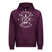Mauve Wine avenged sevenfold 13 Urban Hoodie - linhVisuals