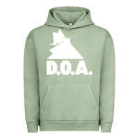Pigment Oil Green the doa punk new silhouette design Urban Hoodie - linhVisuals