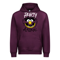 Mauve Wine the muppets party animal Urban Hoodie - linhVisuals