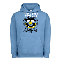 Pigment Pebble Blue the muppets party animal Urban Hoodie - linhVisuals