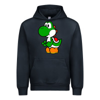 Navy Yoshi Green Urban Hoodie - linhVisuals