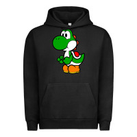 Pigment Black Yoshi Green Urban Hoodie - linhVisuals