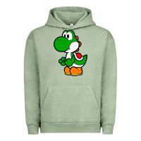 Pigment Oil Green Yoshi Green Urban Hoodie - linhVisuals