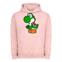 Pigment Salmon Yoshi Green Urban Hoodie - linhVisuals