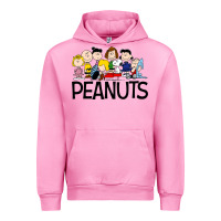 Fuchsia Pink the peanuts Urban Hoodie - linhVisuals