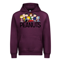 Mauve Wine the peanuts Urban Hoodie - linhVisuals