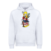 White #vans off the wall Urban Hoodie - linhVisuals