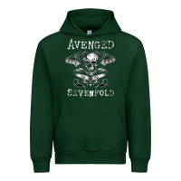 Forest Green avenged sevenfold 42 Urban Hoodie - linhVisuals