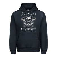 Navy avenged sevenfold 42 Urban Hoodie - linhVisuals