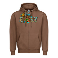 Chestnut true story jesus and mary wıth god Zipper Hoodie - AdoDesignShop