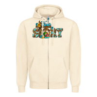 Sandshell true story jesus and mary wıth god Zipper Hoodie - AdoDesignShop